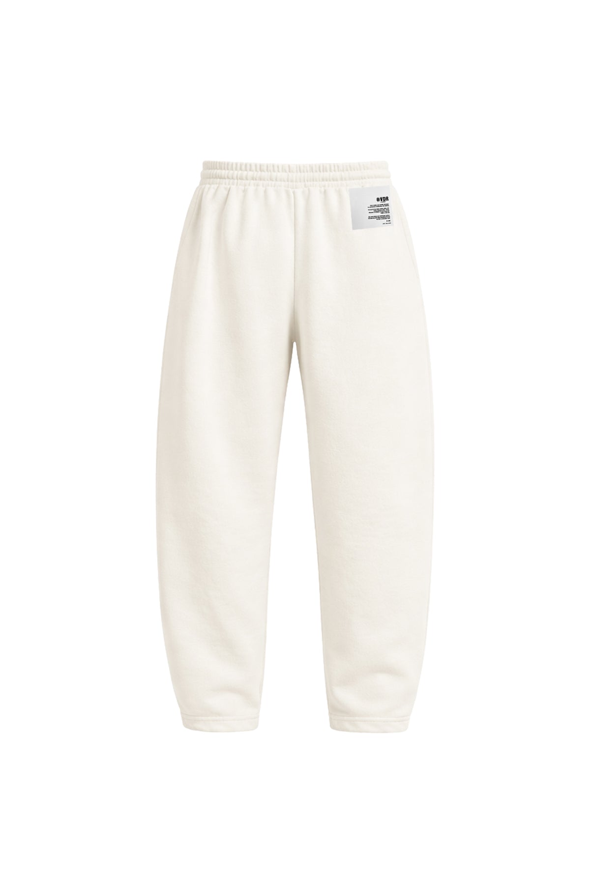 Off White Pleated Detail Baggy Trousers 19041