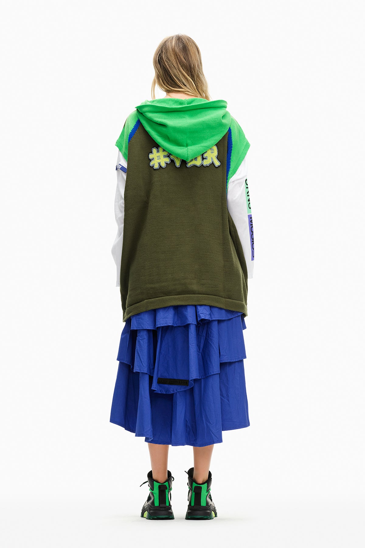 Kaki Pullover 10018