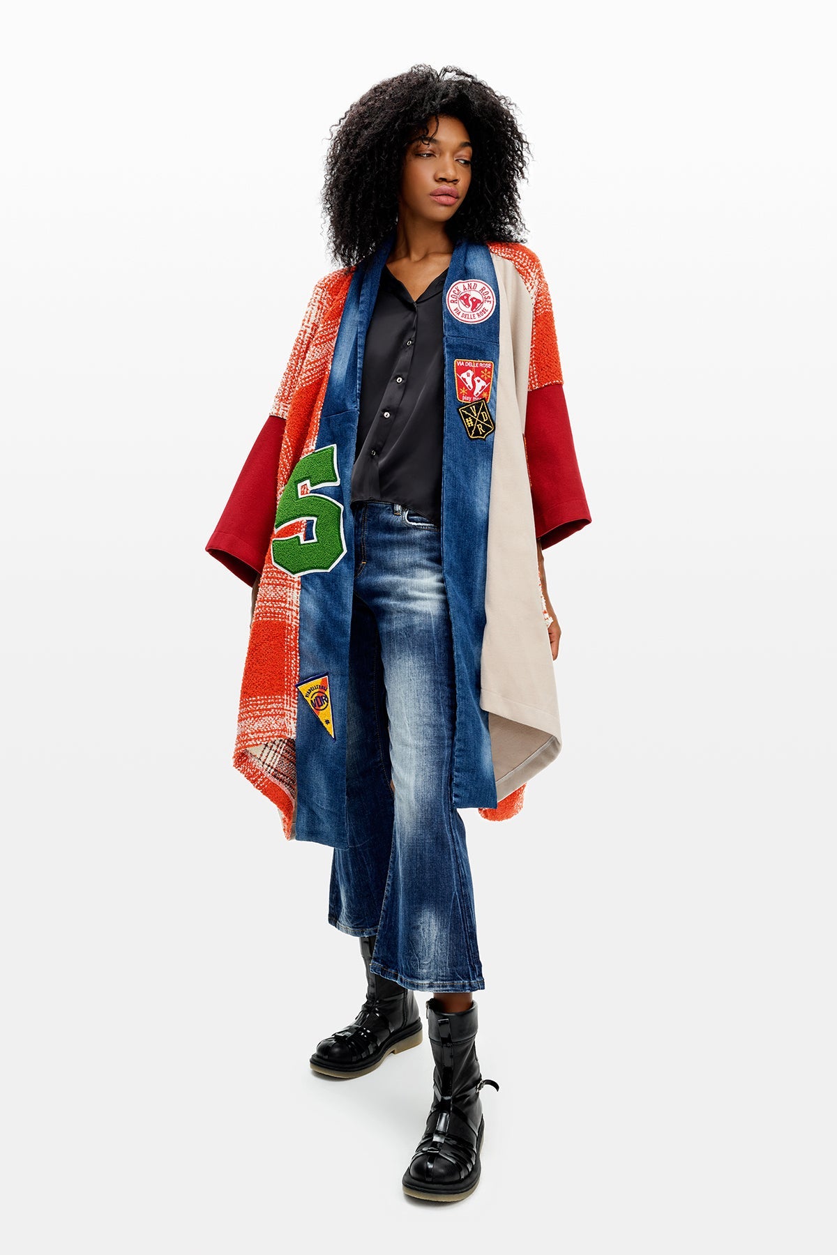 Multi Color Cardigan 10044