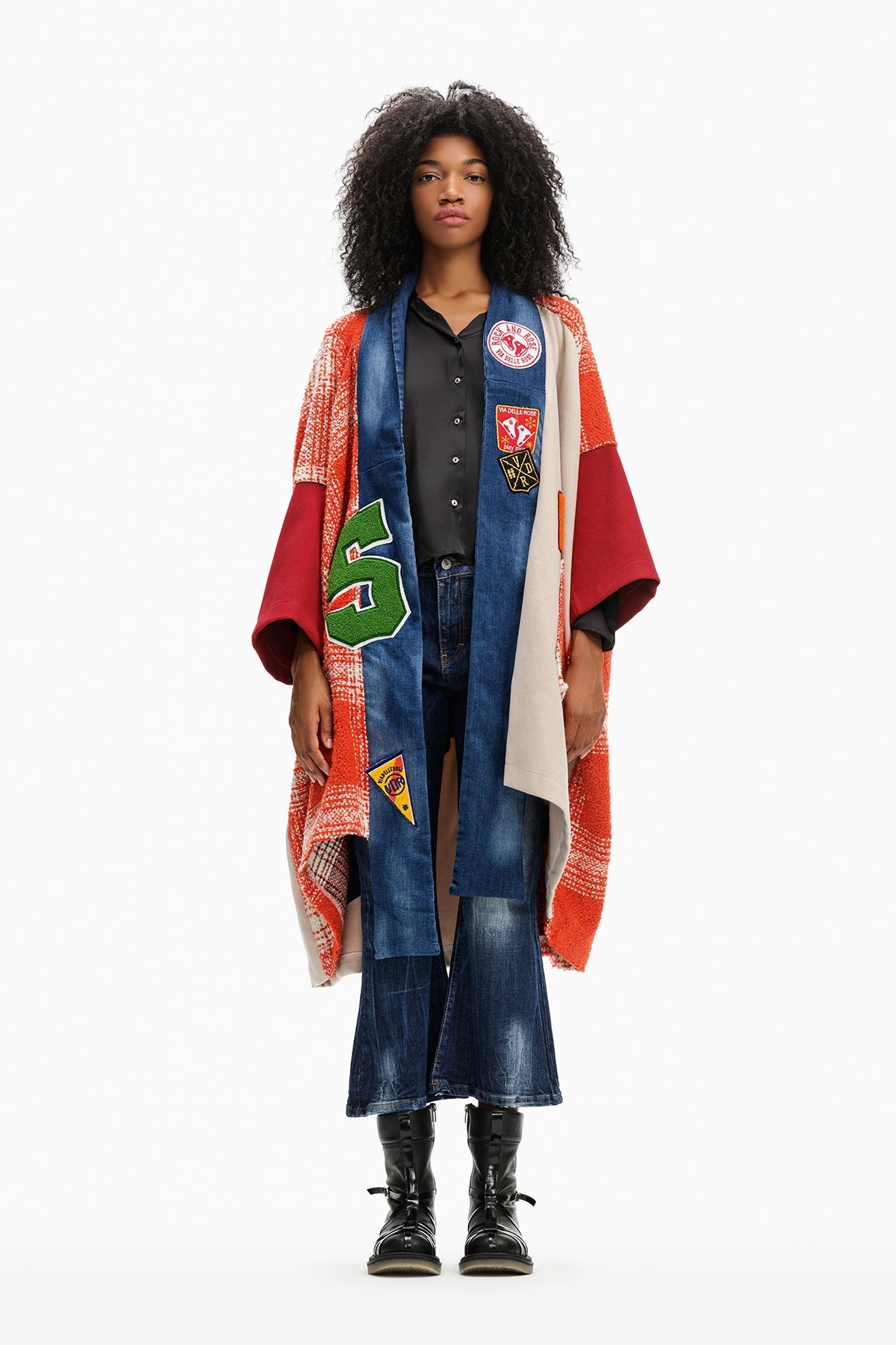 Multi Color Cardigan 10044