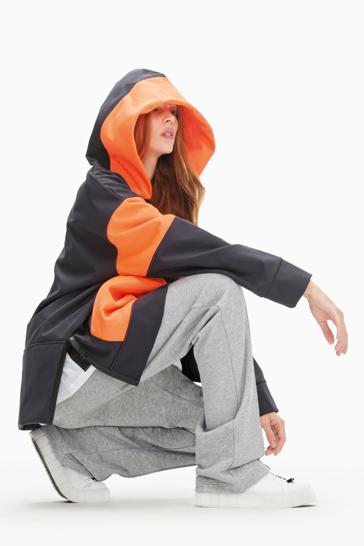 Antracite Orange Jacket 10218