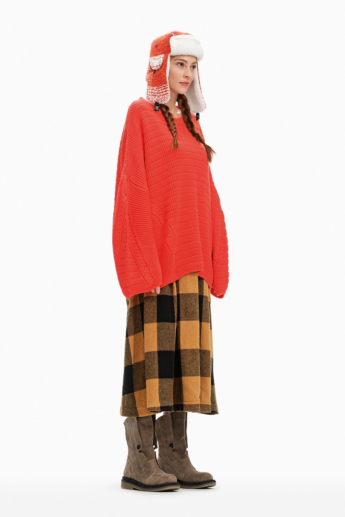 Orange Pullover 10362