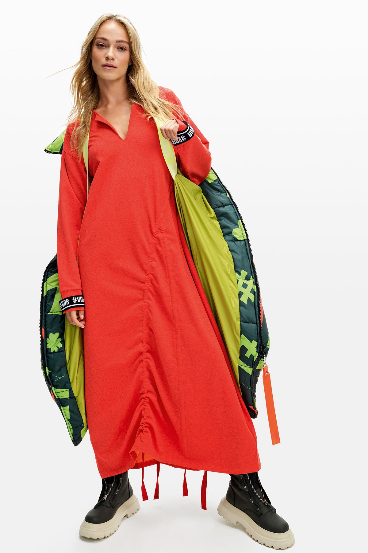 Orange Dress 10372