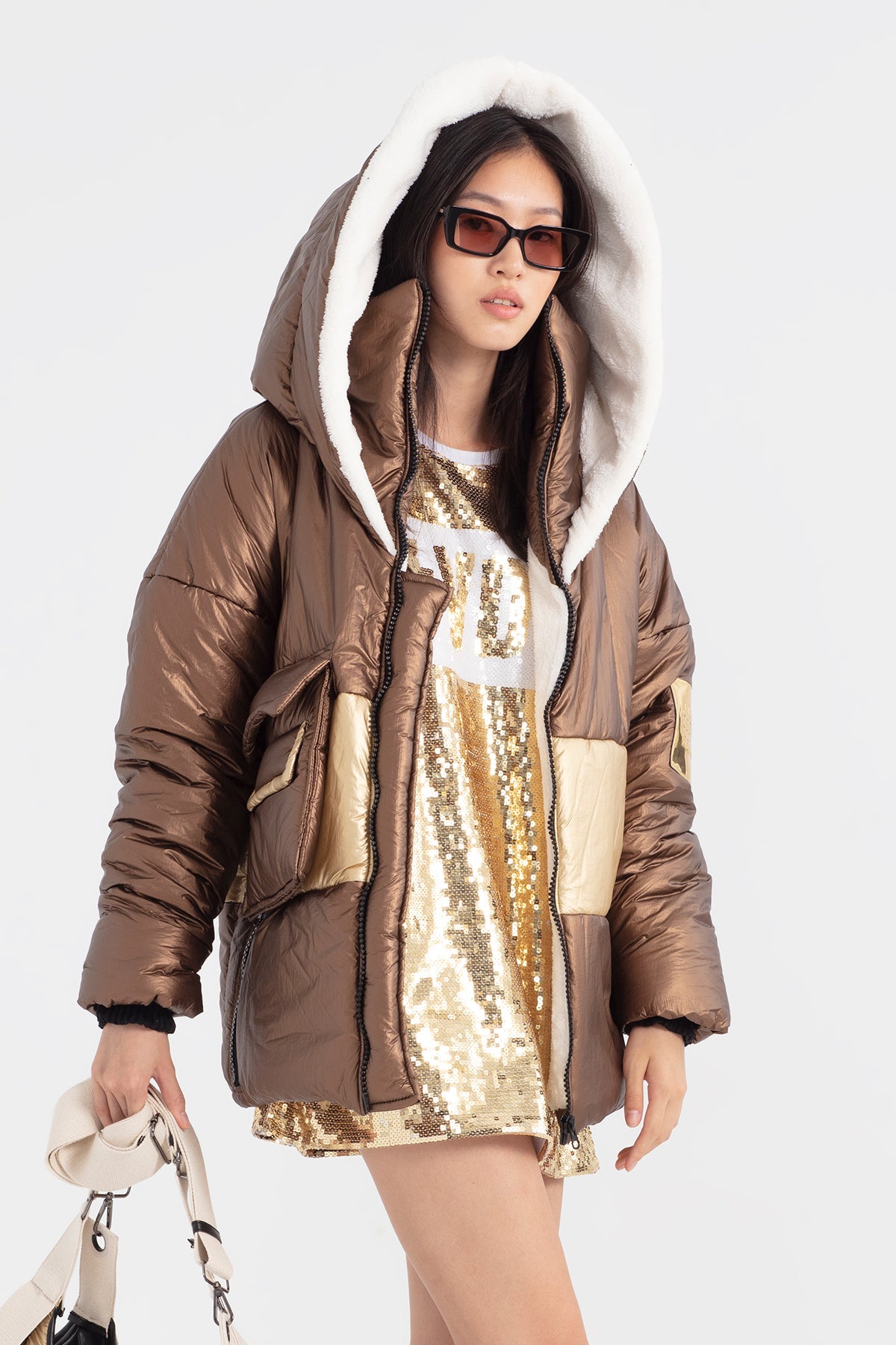 Bronz Gold Blouson 12020