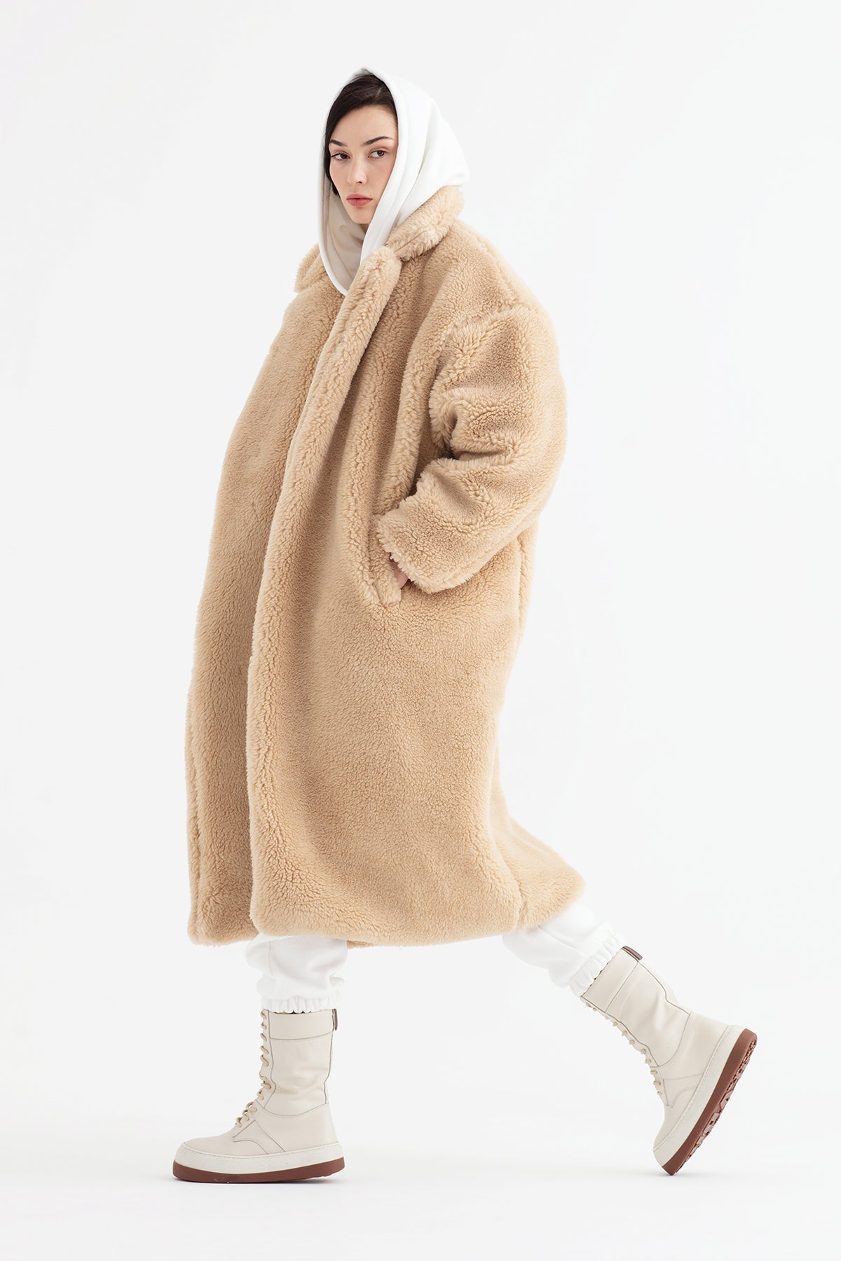 Beige Blouson 12211
