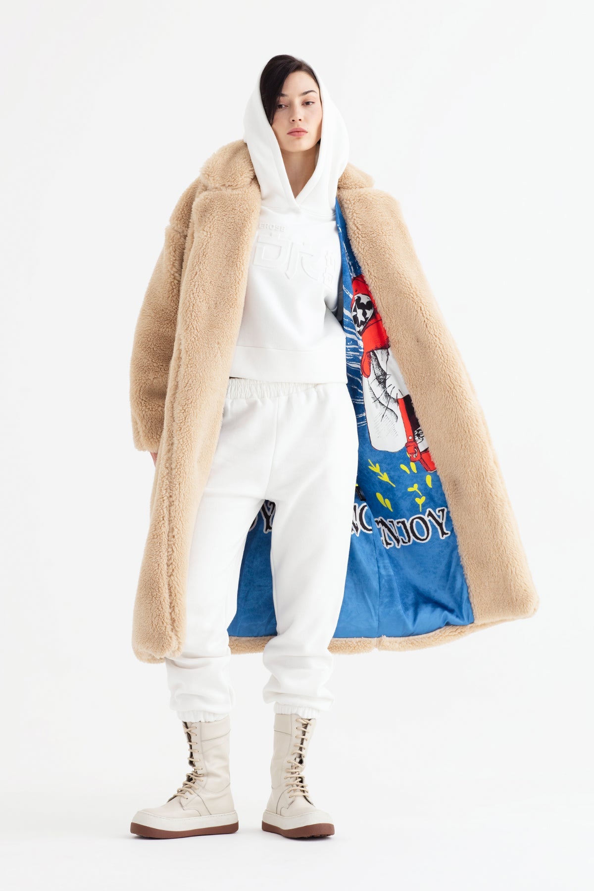 Beige Blouson 12211