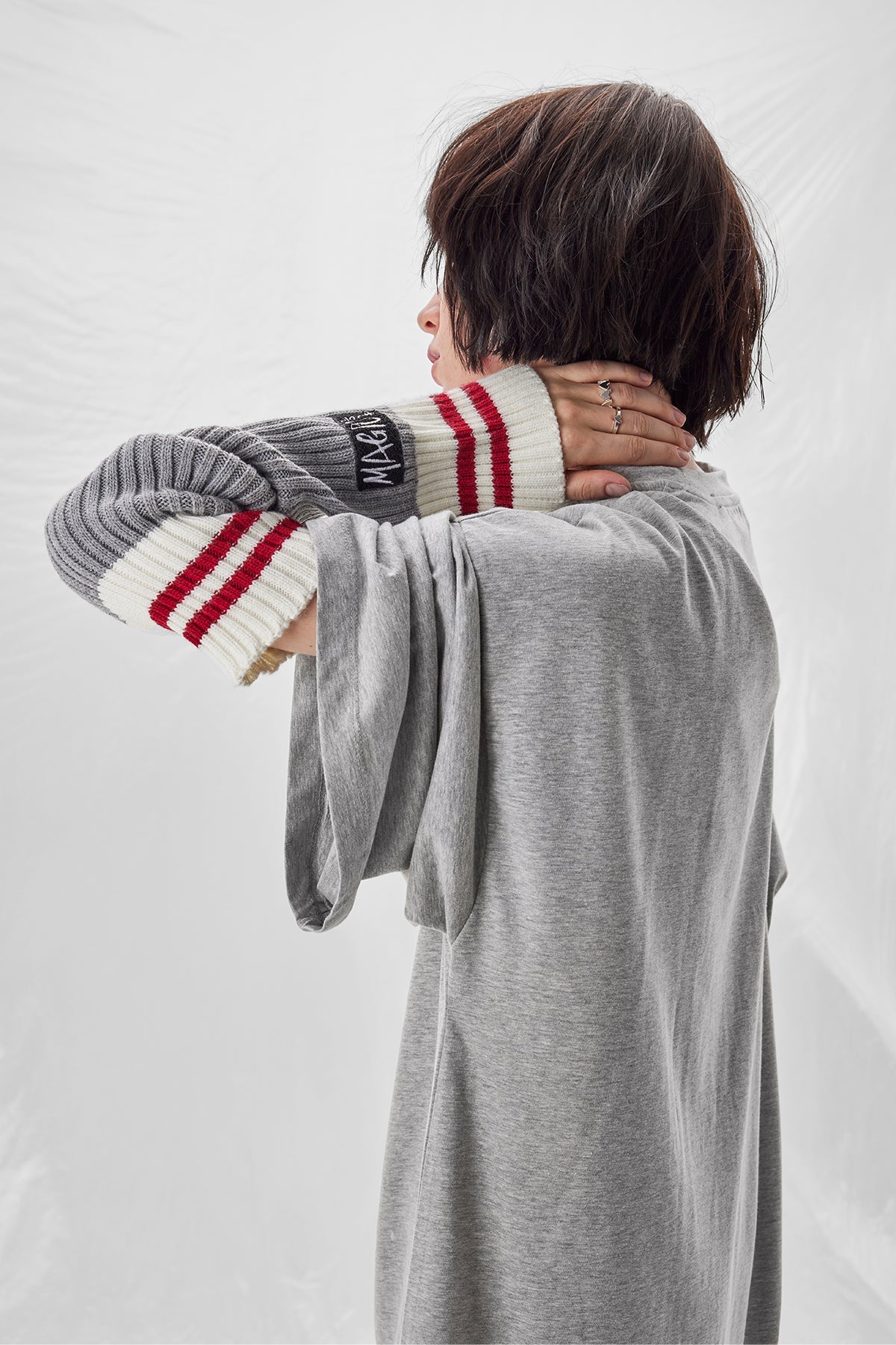 G. Melange Off White Armless 14014