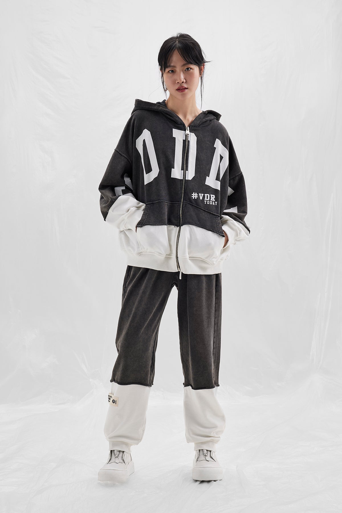 Nero Off White Sw-shirt 14045