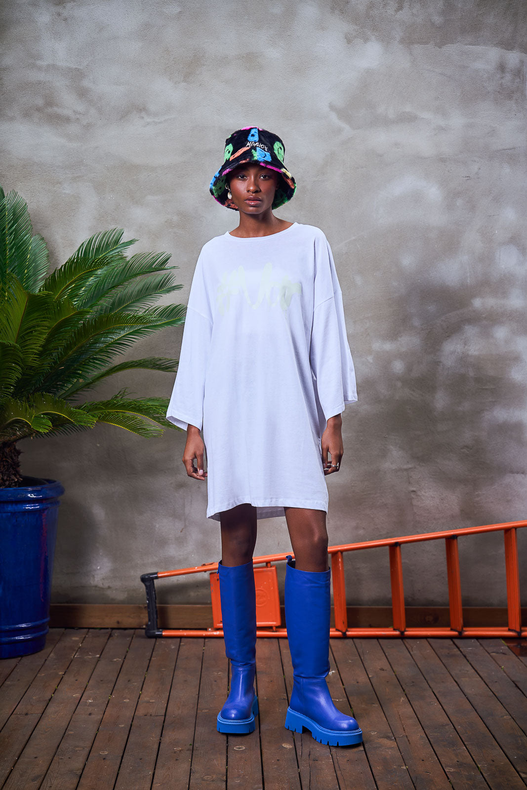 Bianco Tunic 14098