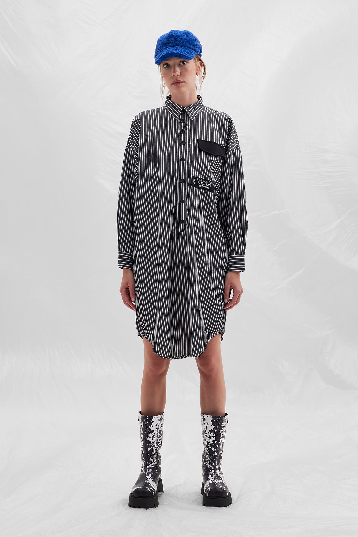 Antracite Bianco Shirt 14106