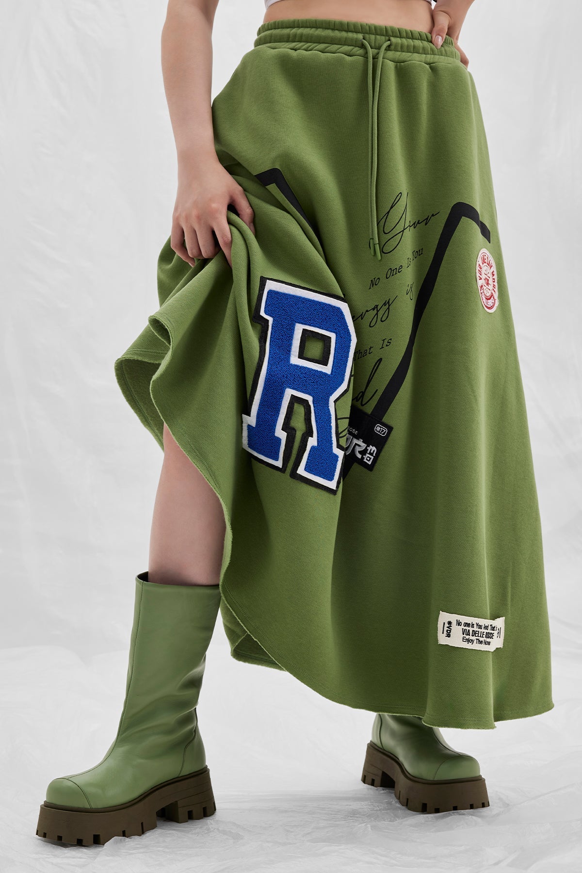 Olive Skirt 14381