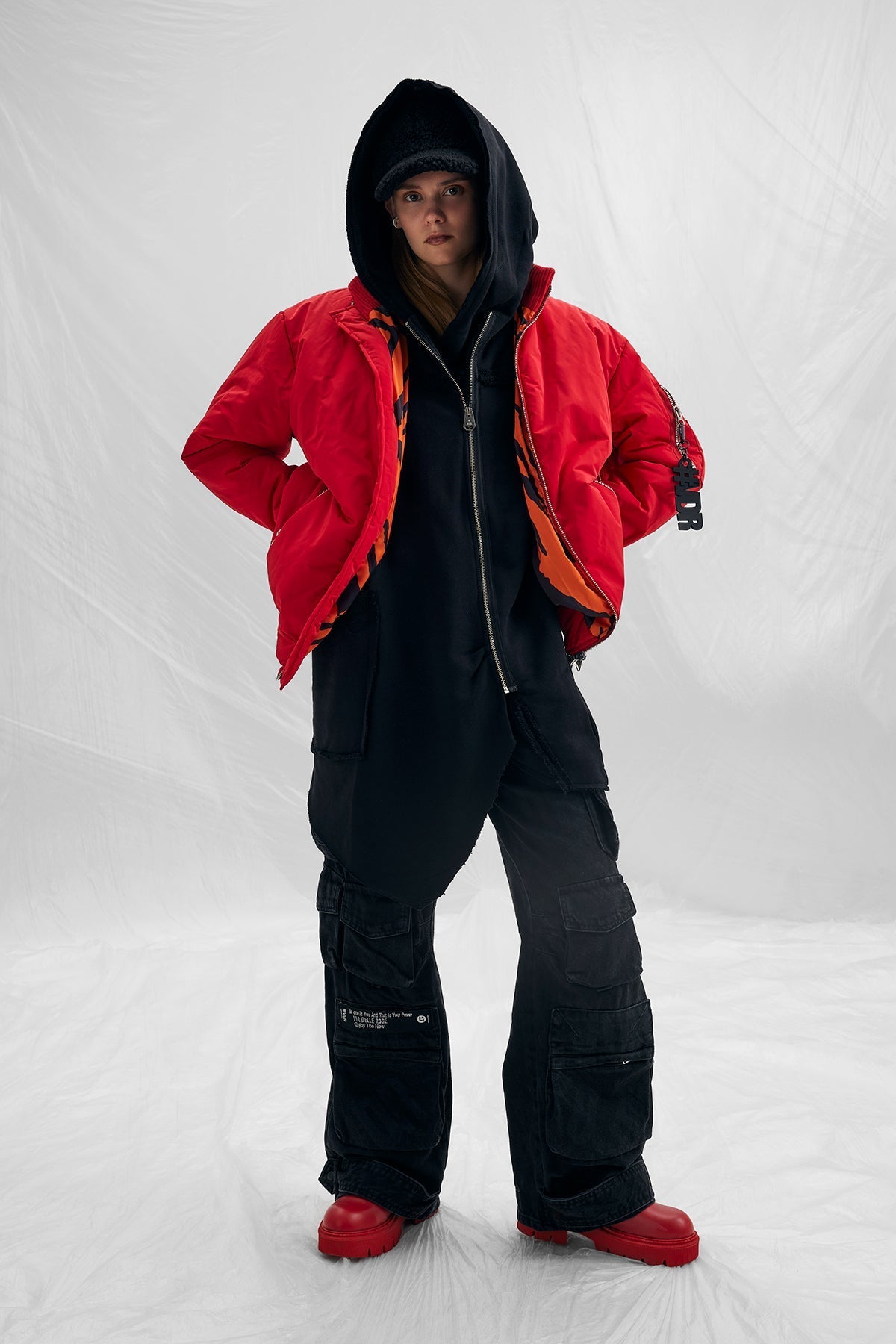 Rosso Bomber 14439