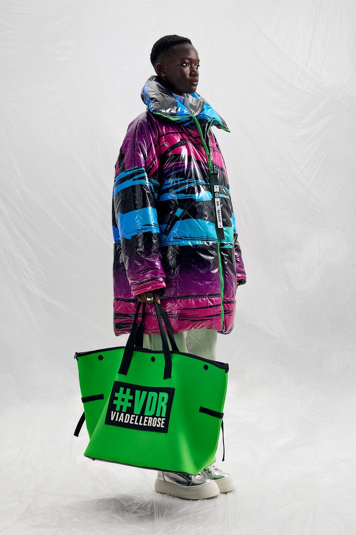 Multicolor Blouson 14440