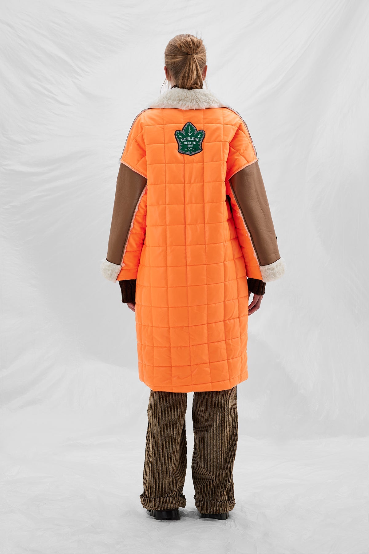Camel Orange Coat 14443