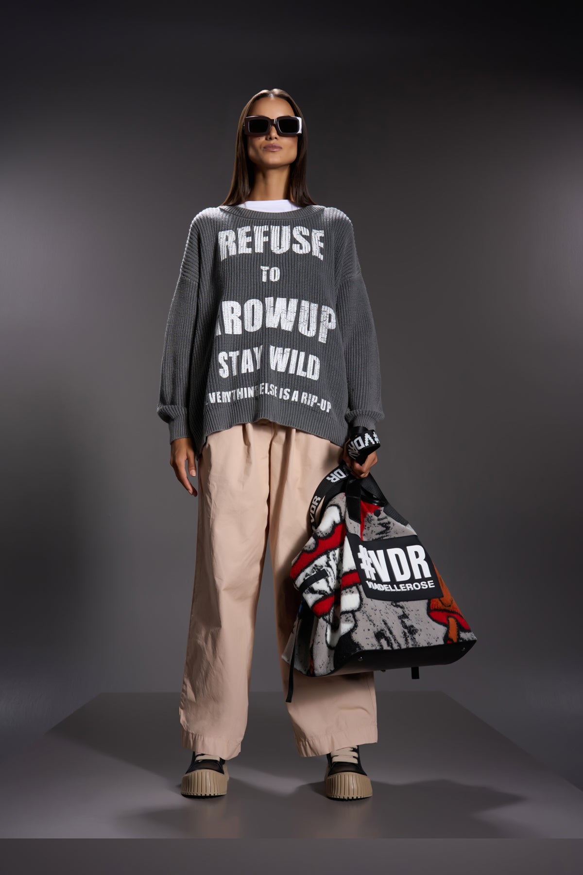 Antracite Pullover 16007