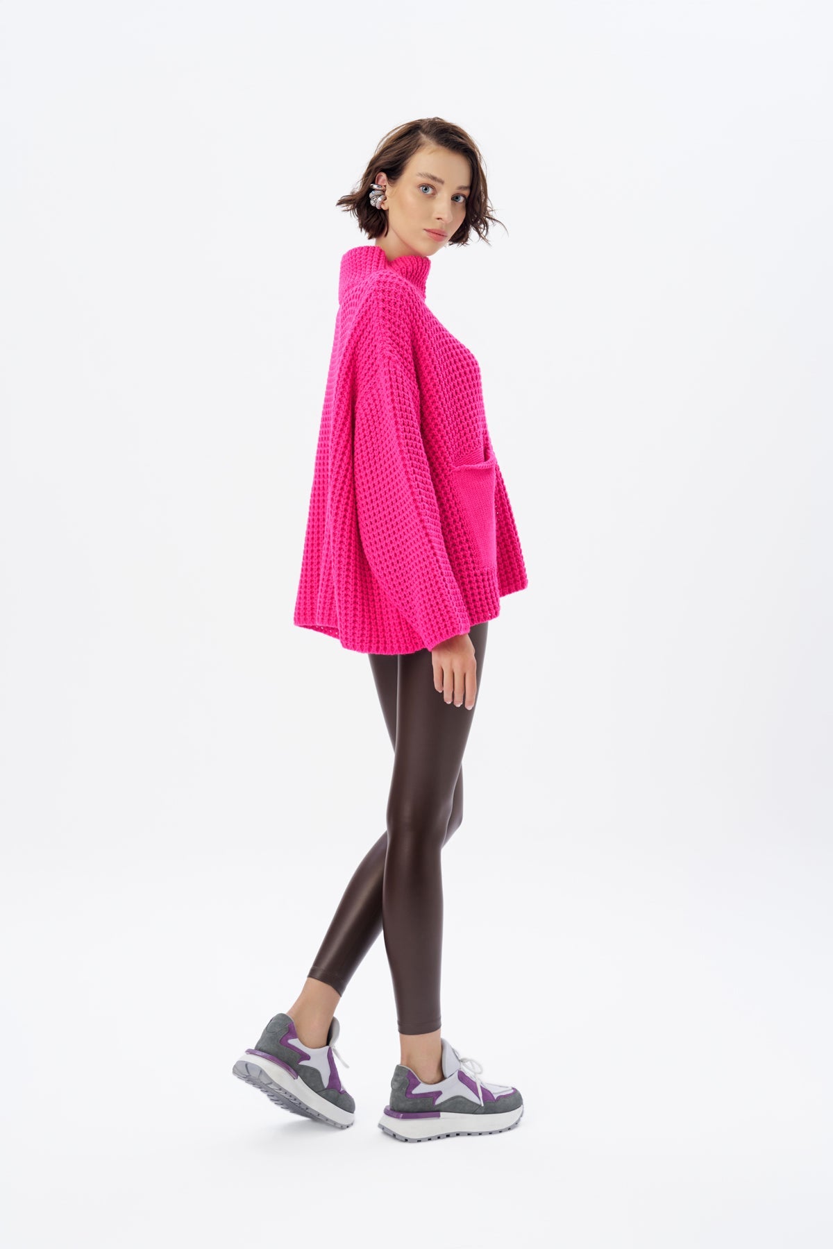 Pink Pullover 16028