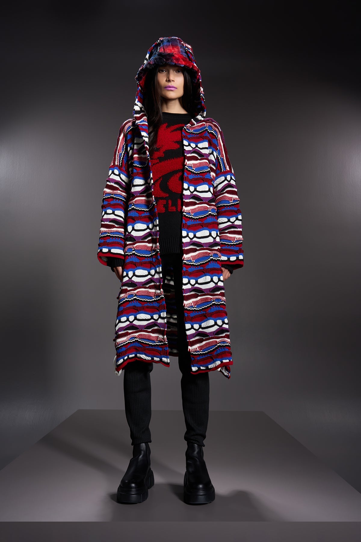 Nero Rosso Pullover 16031