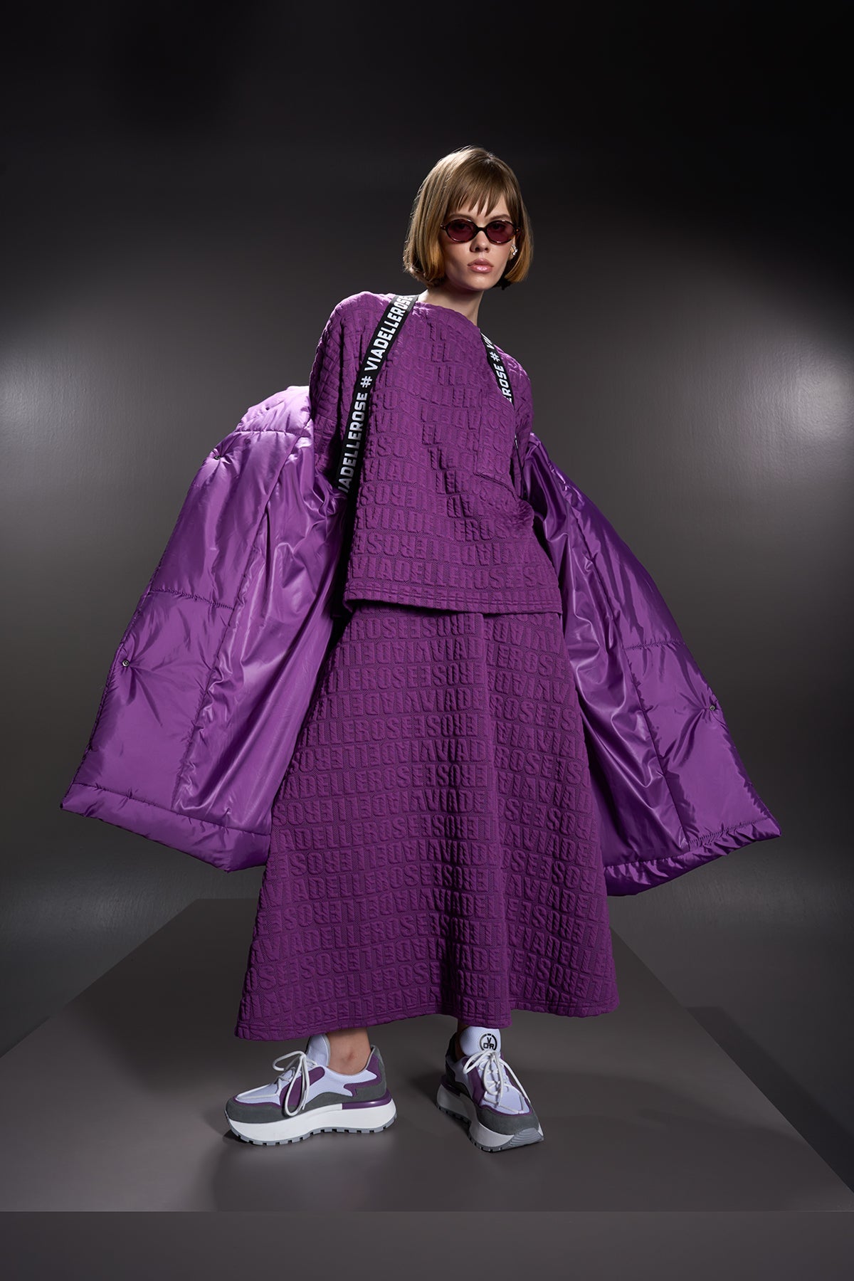 Purple Skirt 16044