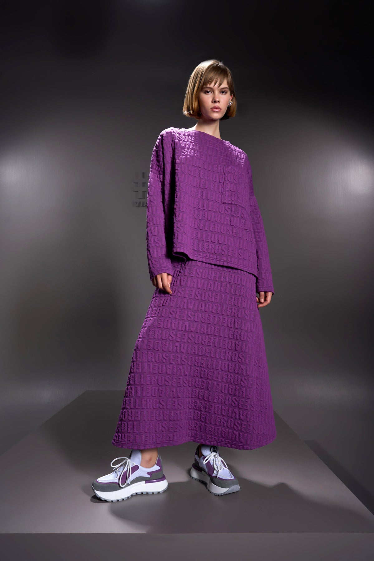 Purple Skirt 16044