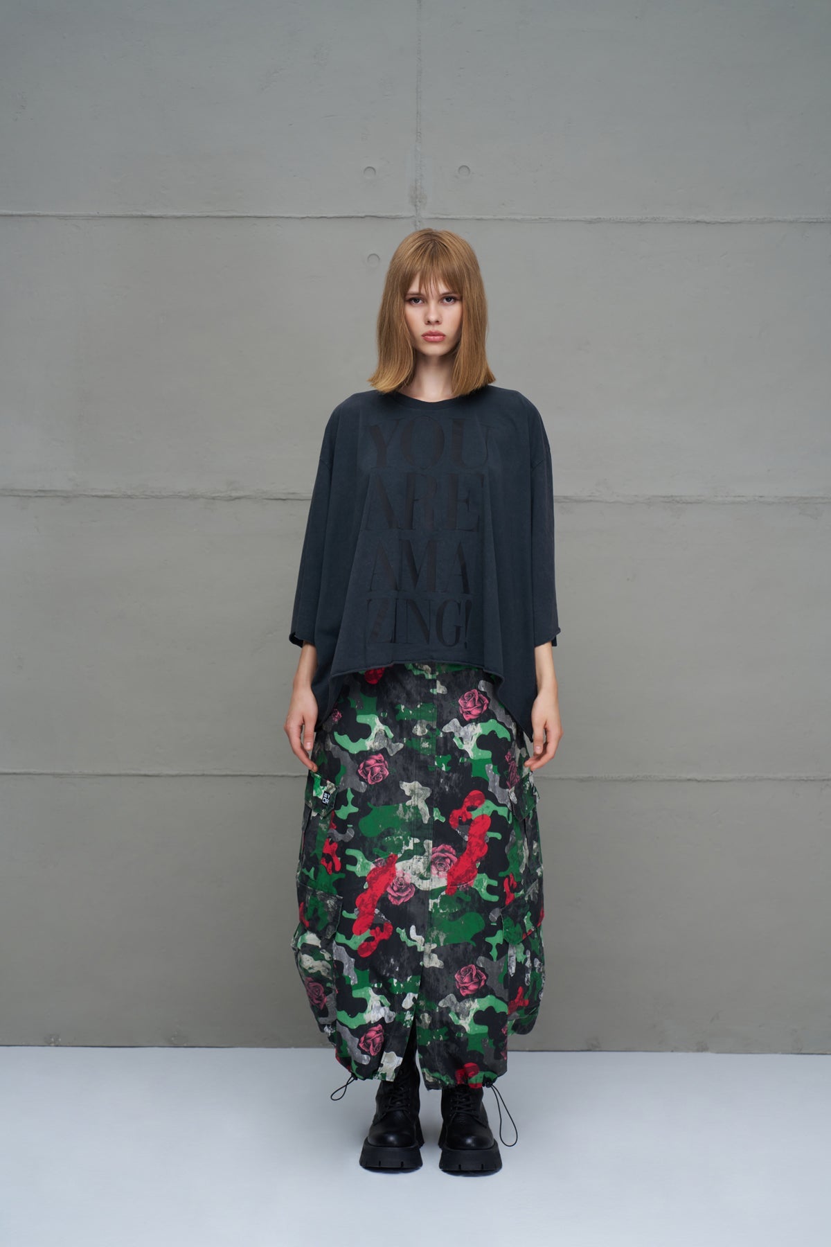 Black T-shirt 18007
