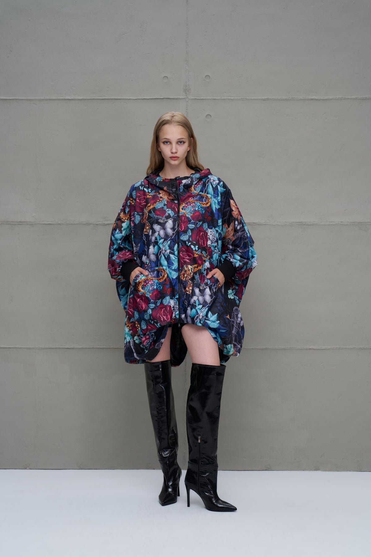 Multicolor Wind Coat 18030