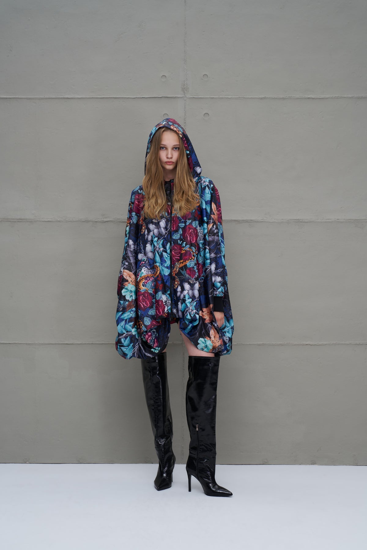 Multicolor Wind Coat 18030