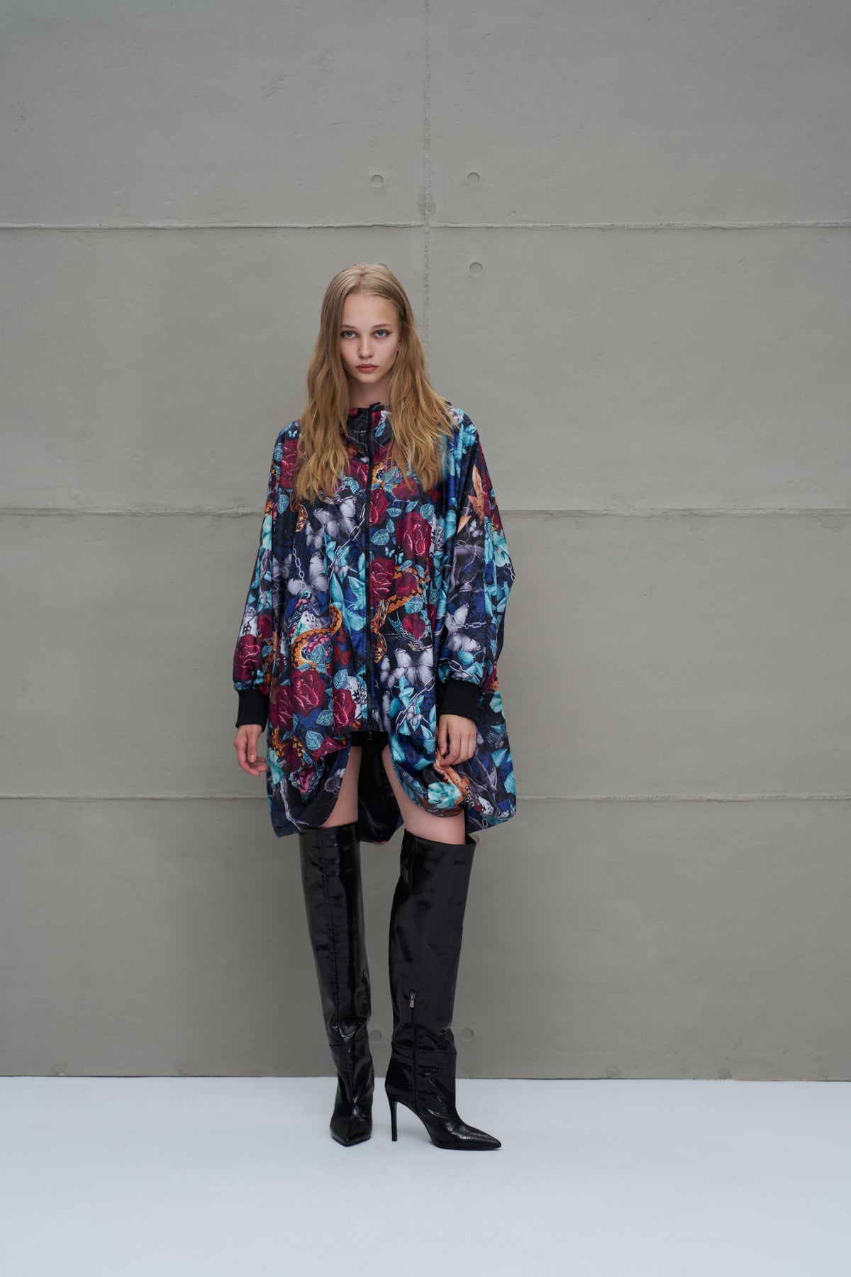 Multicolor Wind Coat 18030
