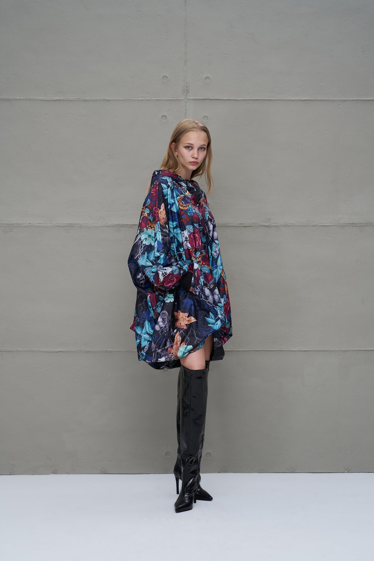 Multicolor Wind Coat 18030