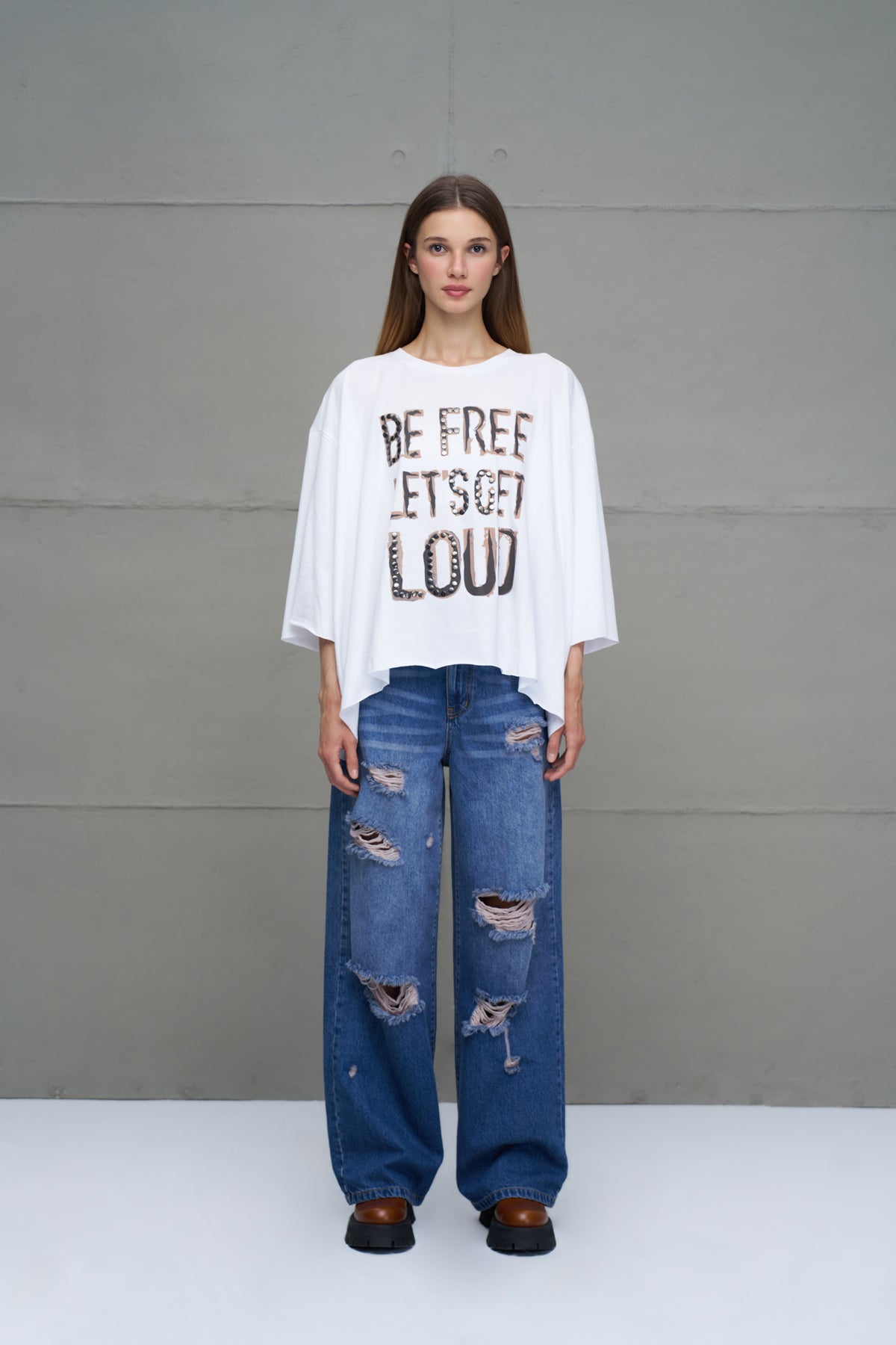 White T-shirt 18035