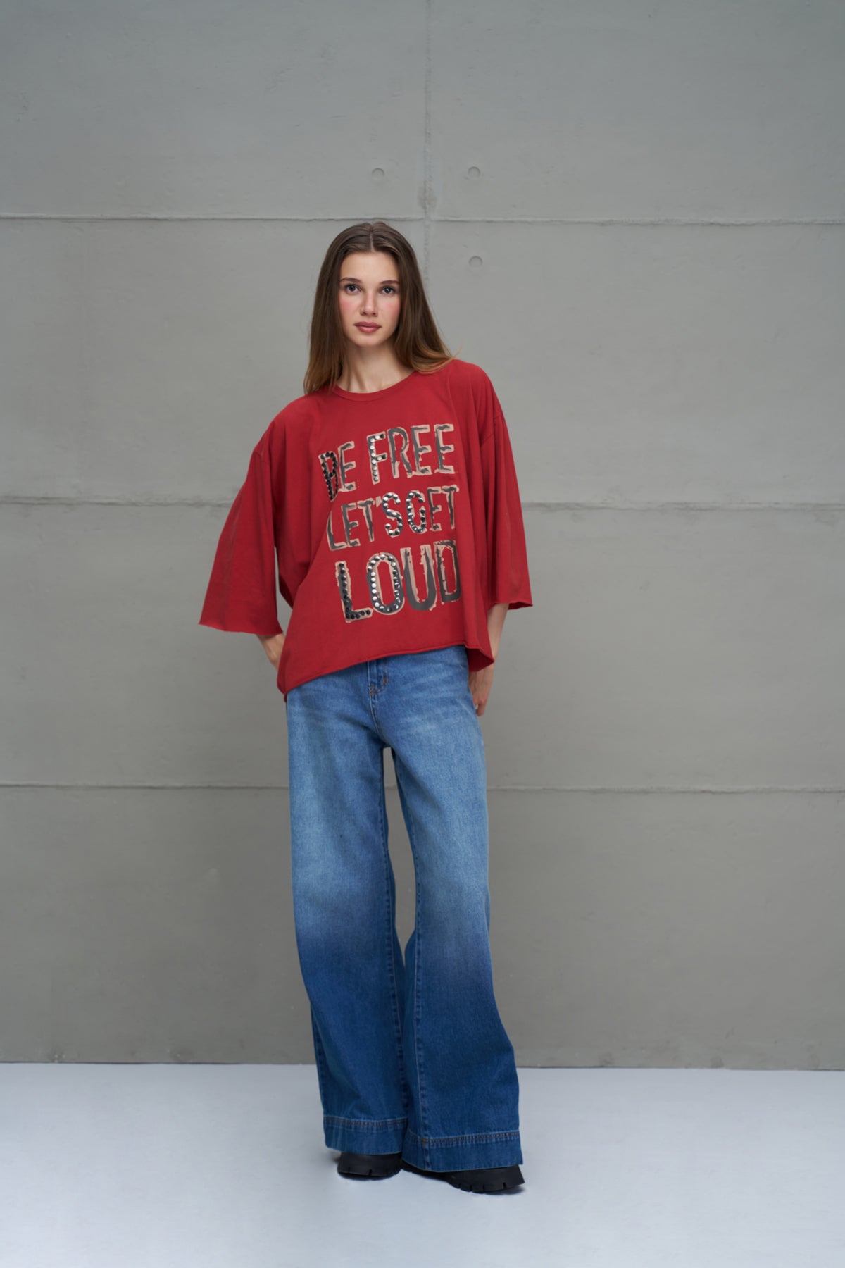 Maroon T-shirt 18035