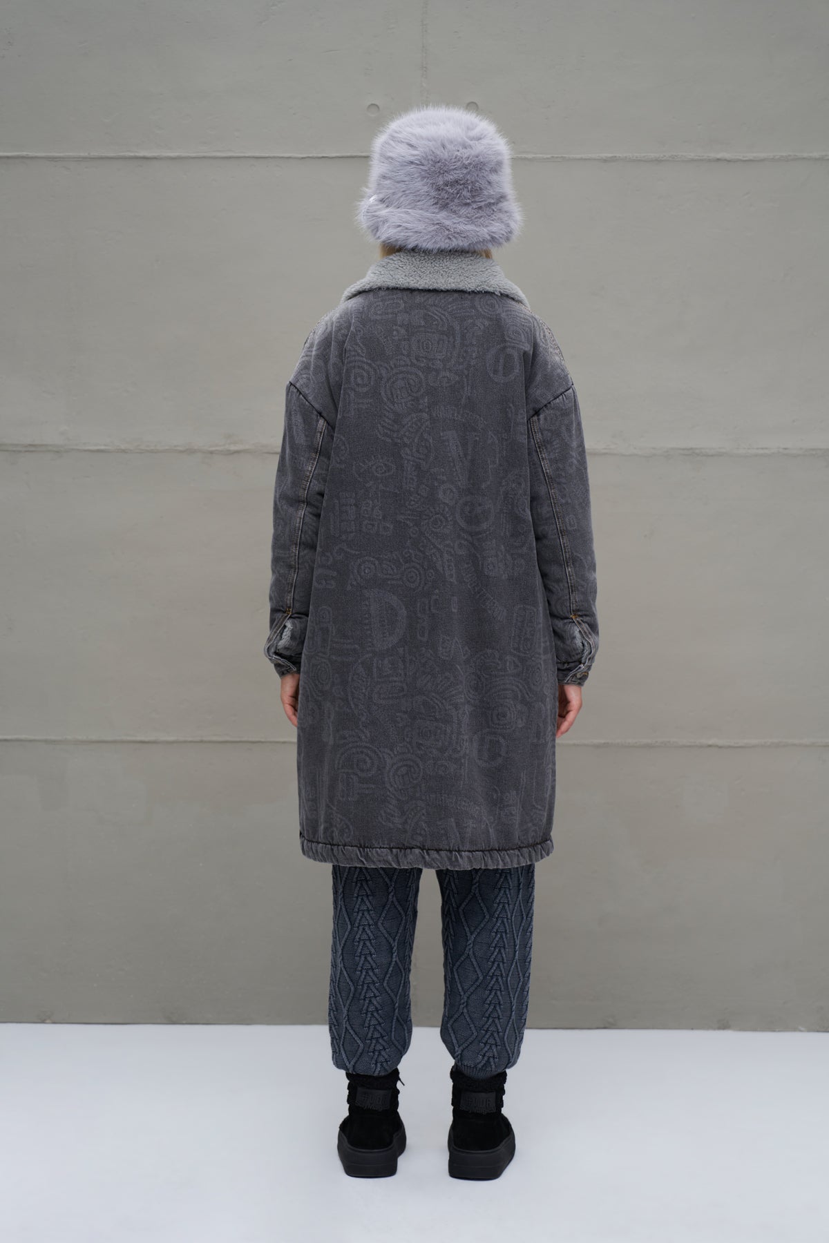 Anthracite Coat 18098