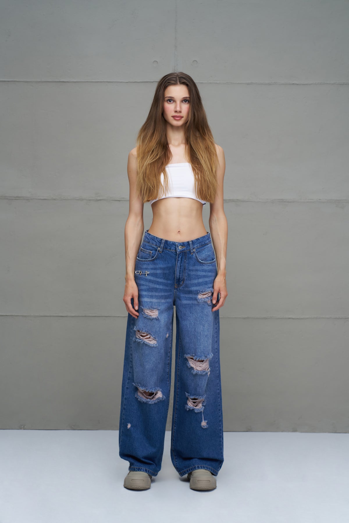 Blue Trousers 18132