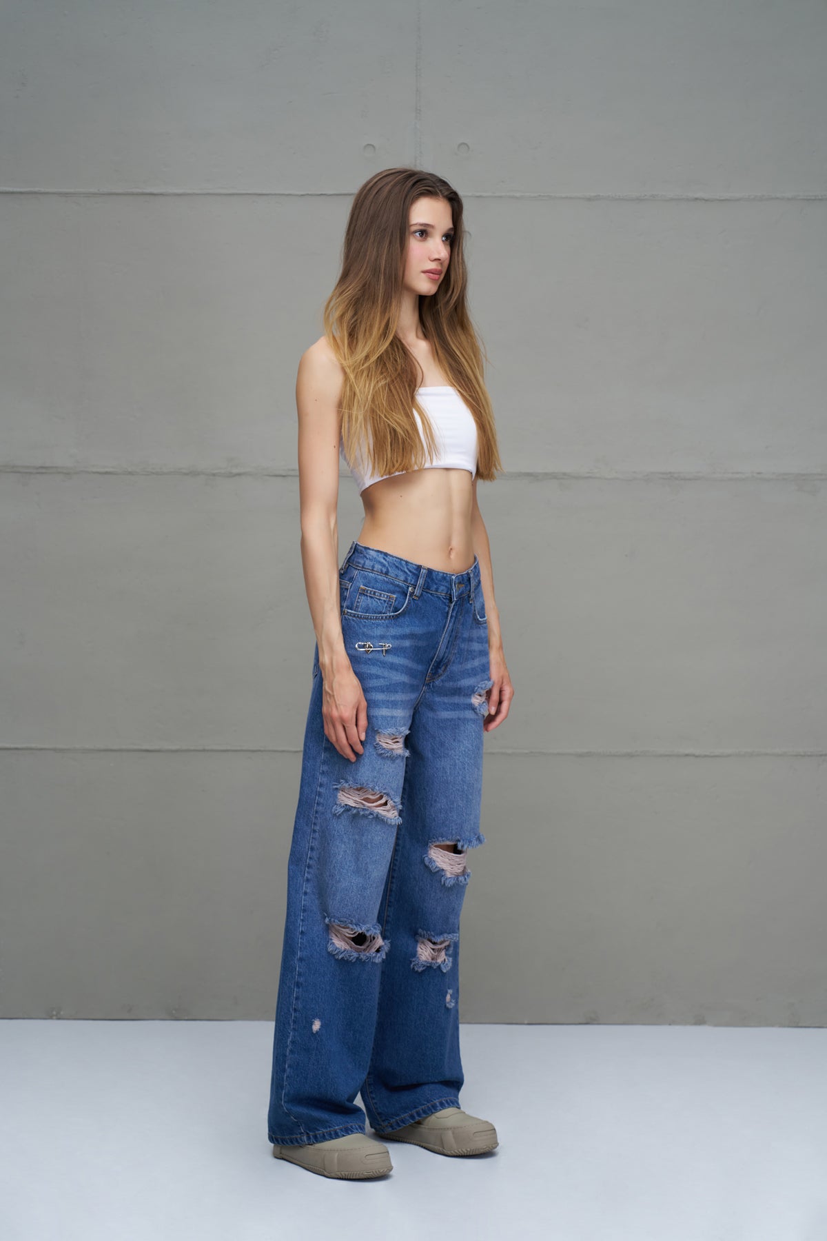 Blue Trousers 18132