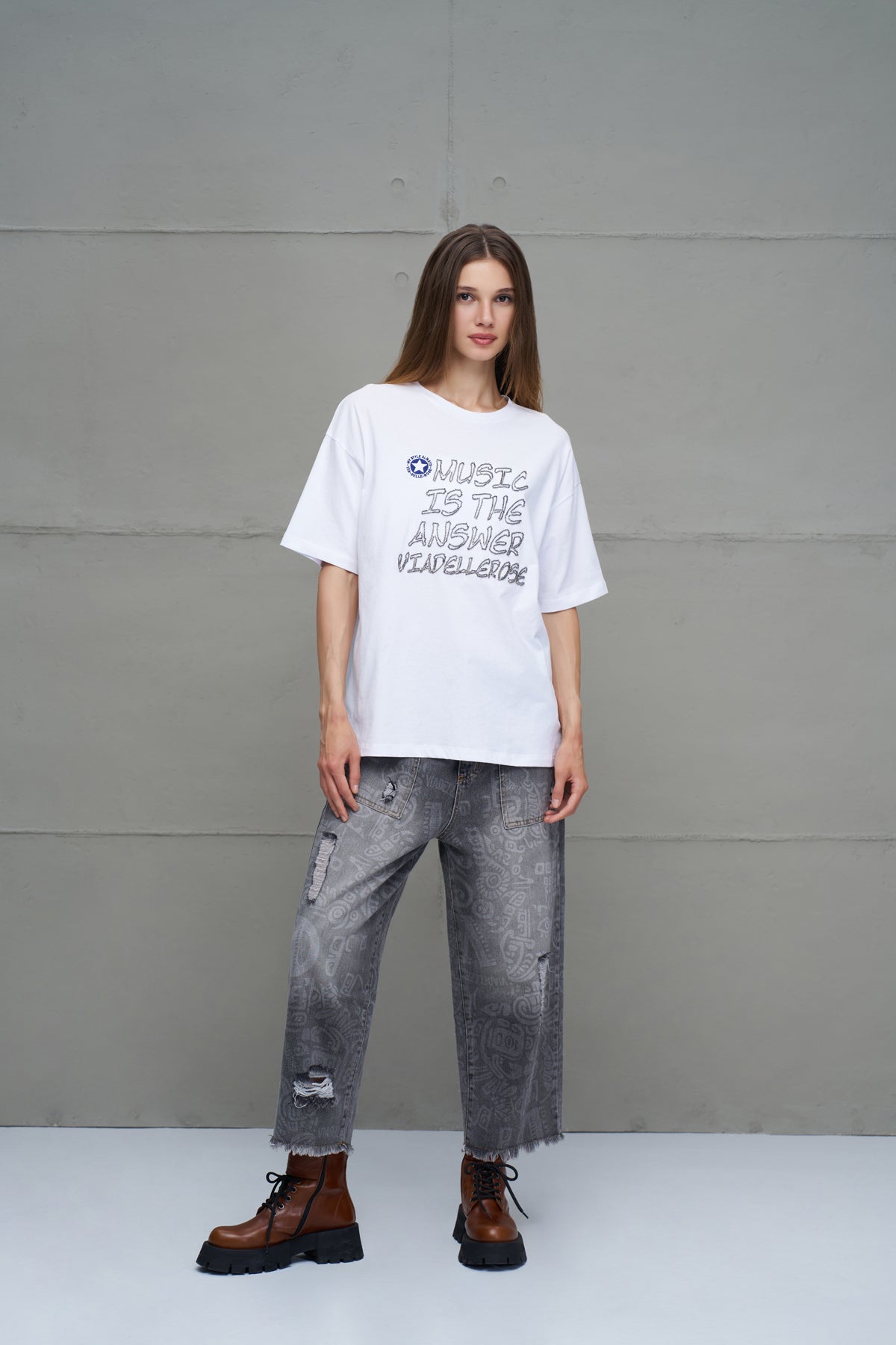White T-shirt 18243