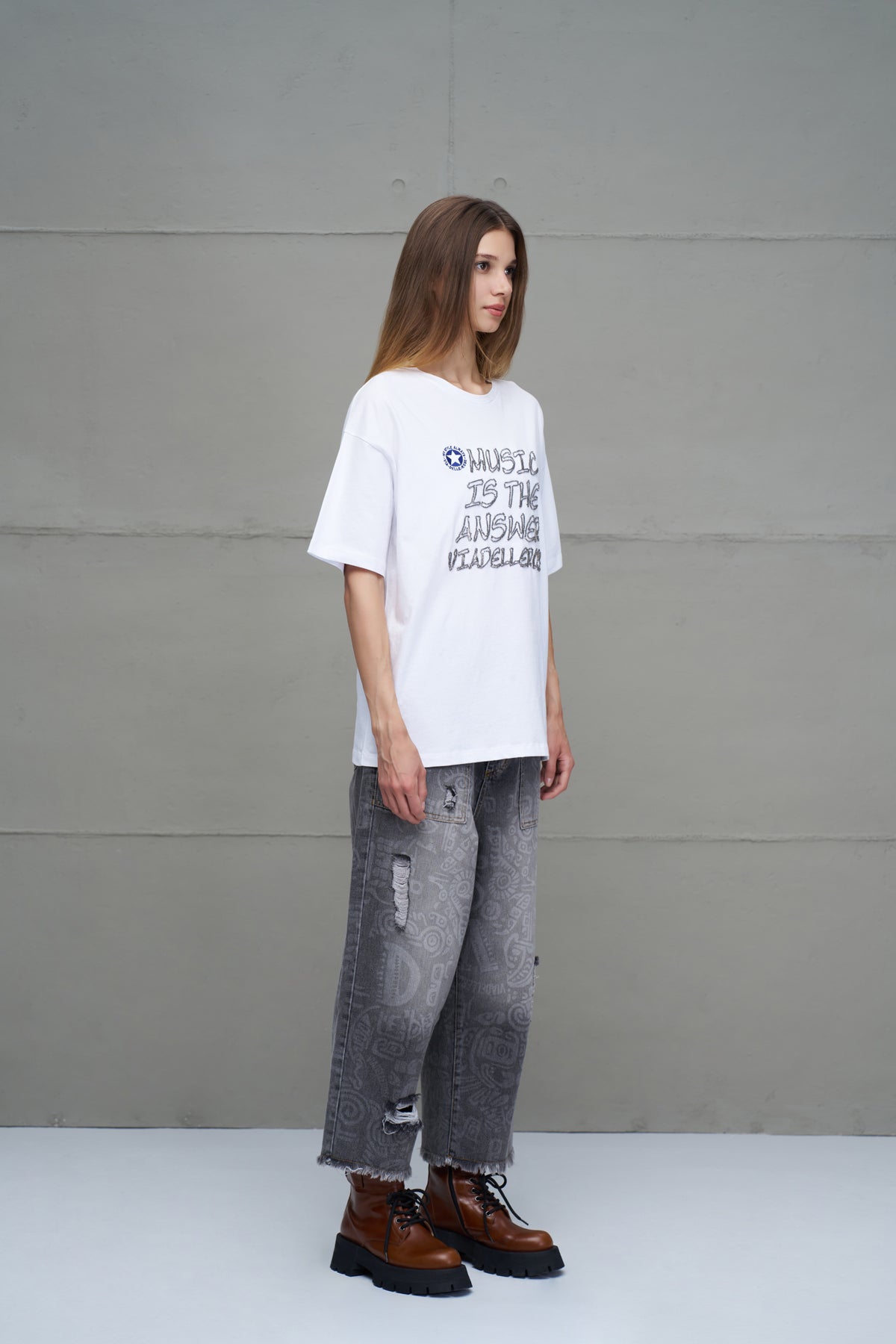 White T-shirt 18243