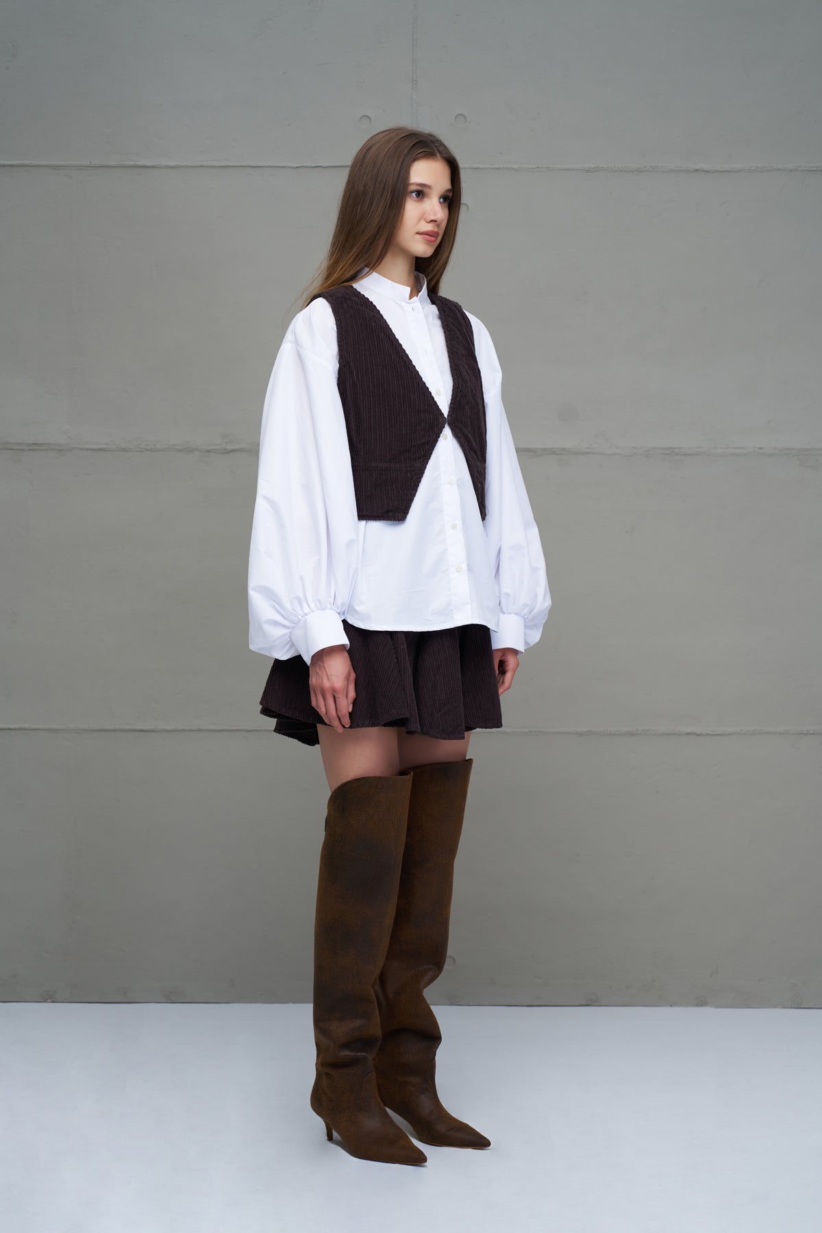 Brown Vest 18266