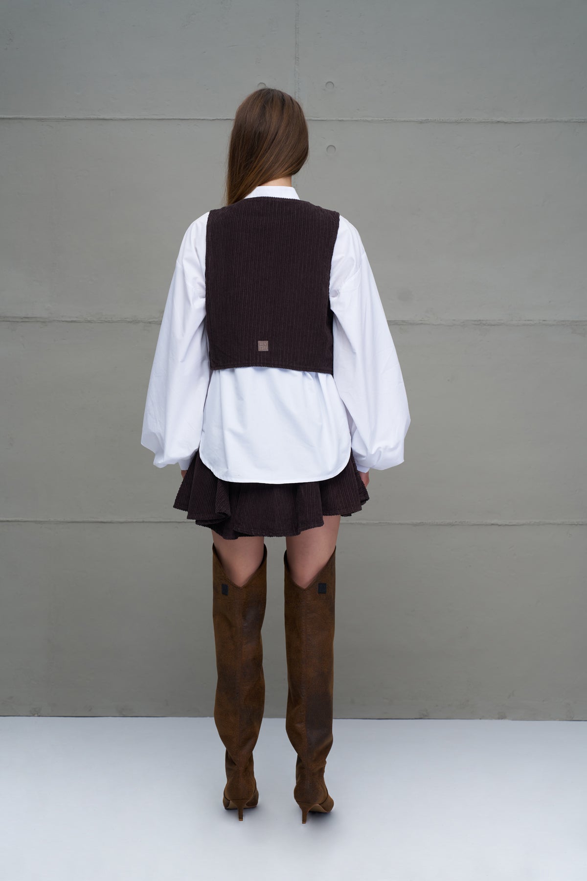 Brown Vest 18266
