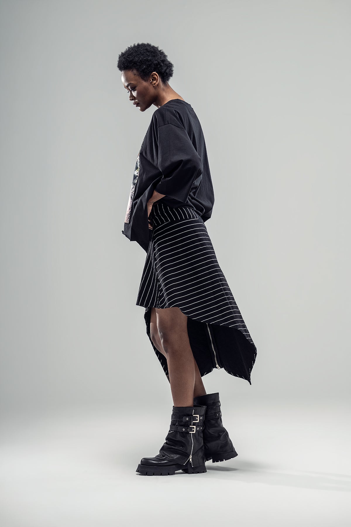 Black White Skirt 20051
