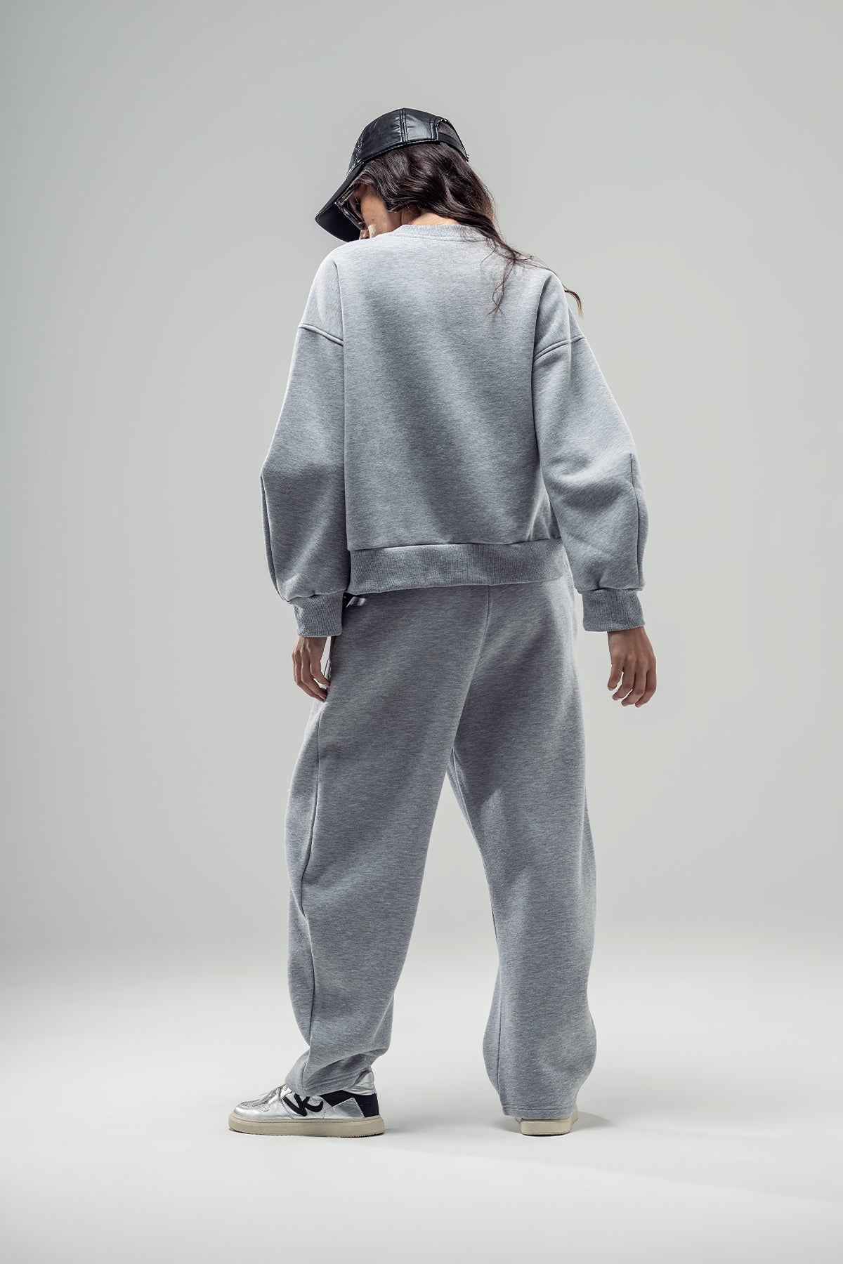 Grey Melange Sweatshirt 20071
