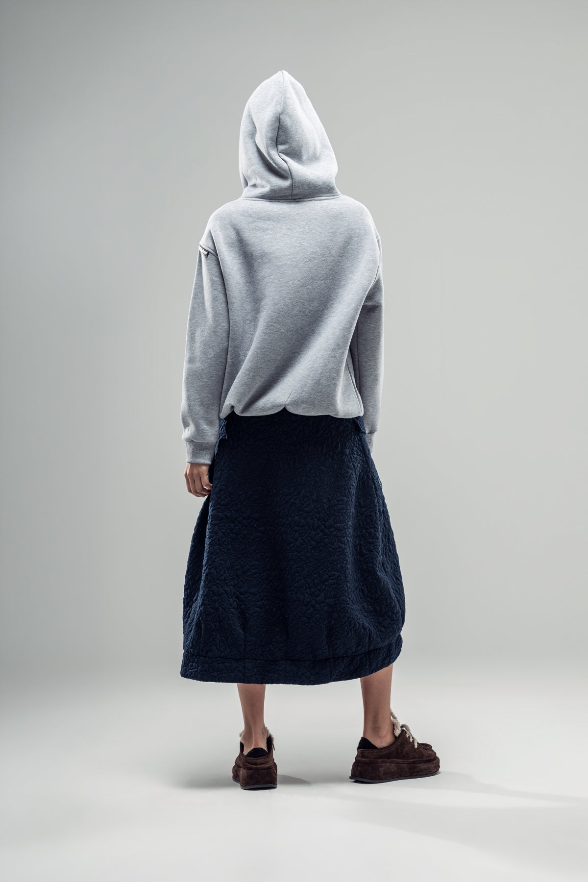Grey Melange Sweatshirt 20076