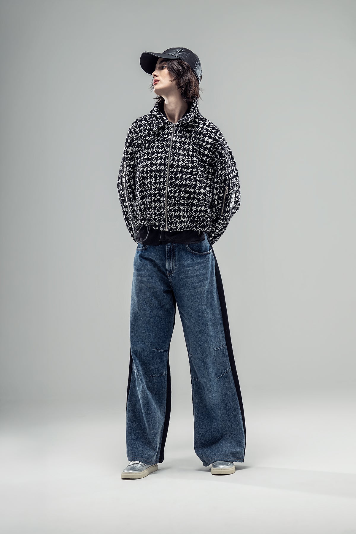 Black Off White Blouson 20199