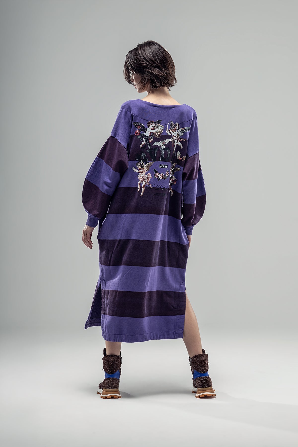 Purple Bordo Dress 20255