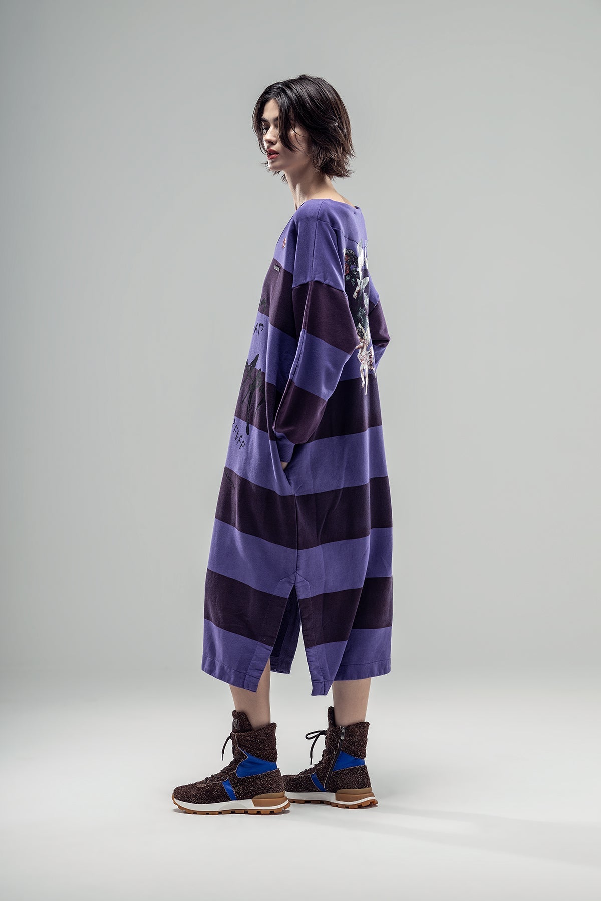Purple Bordo Dress 20255