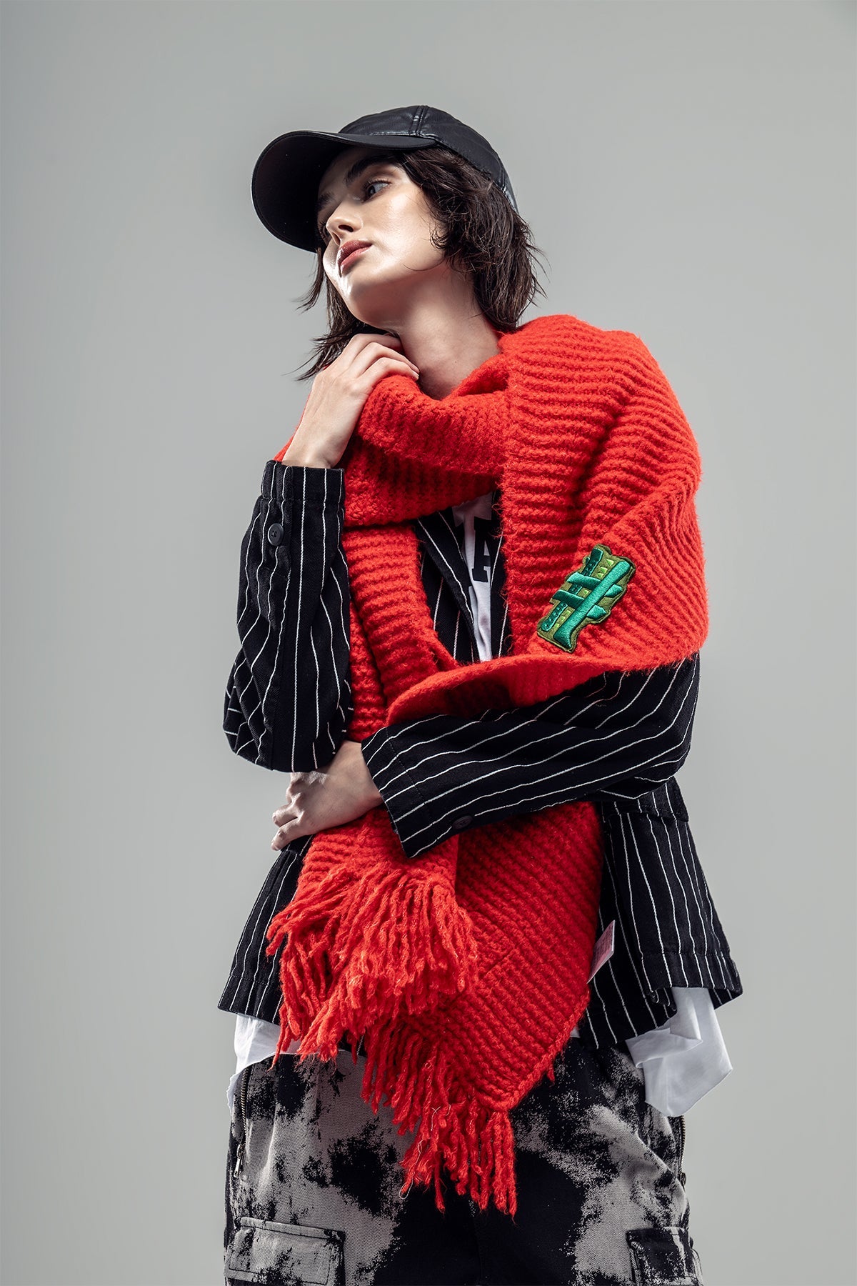 Orange Scarf Vw2720268