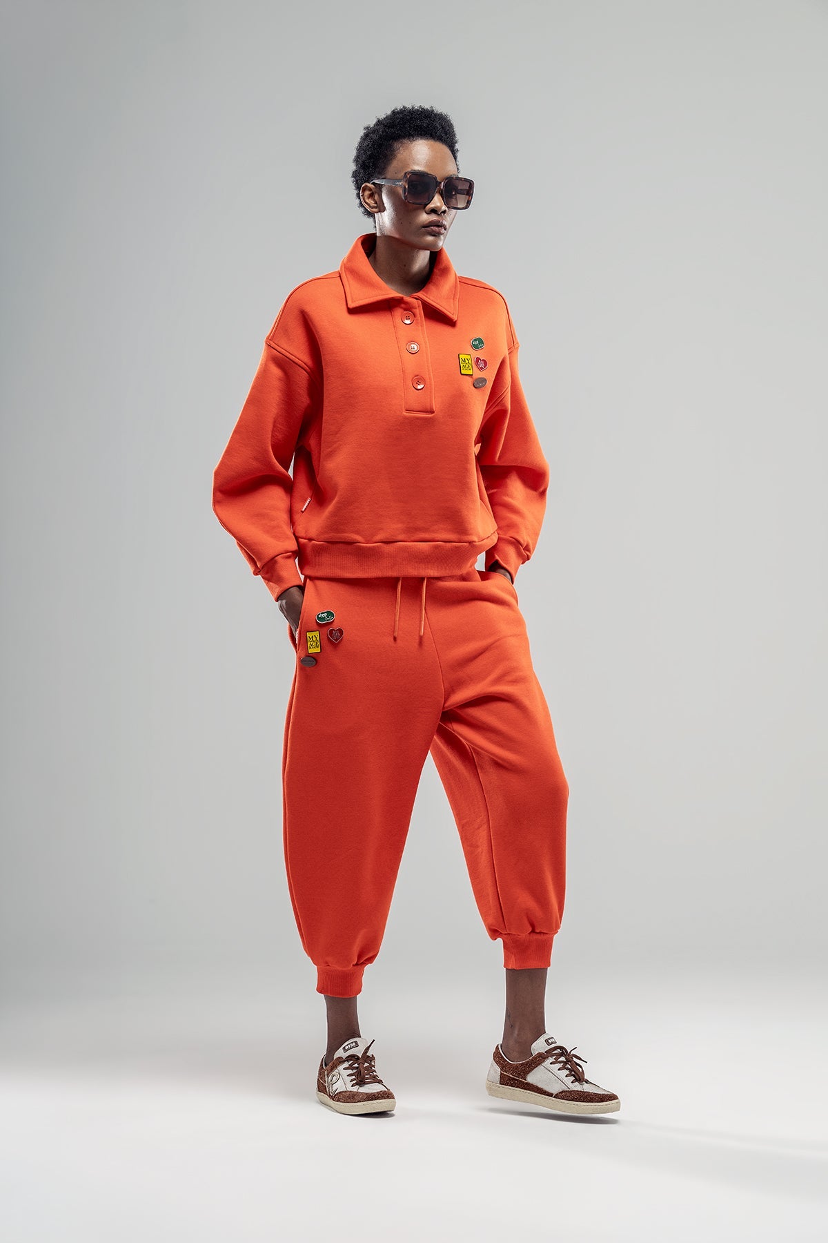 Orange Sweatshirt 20288