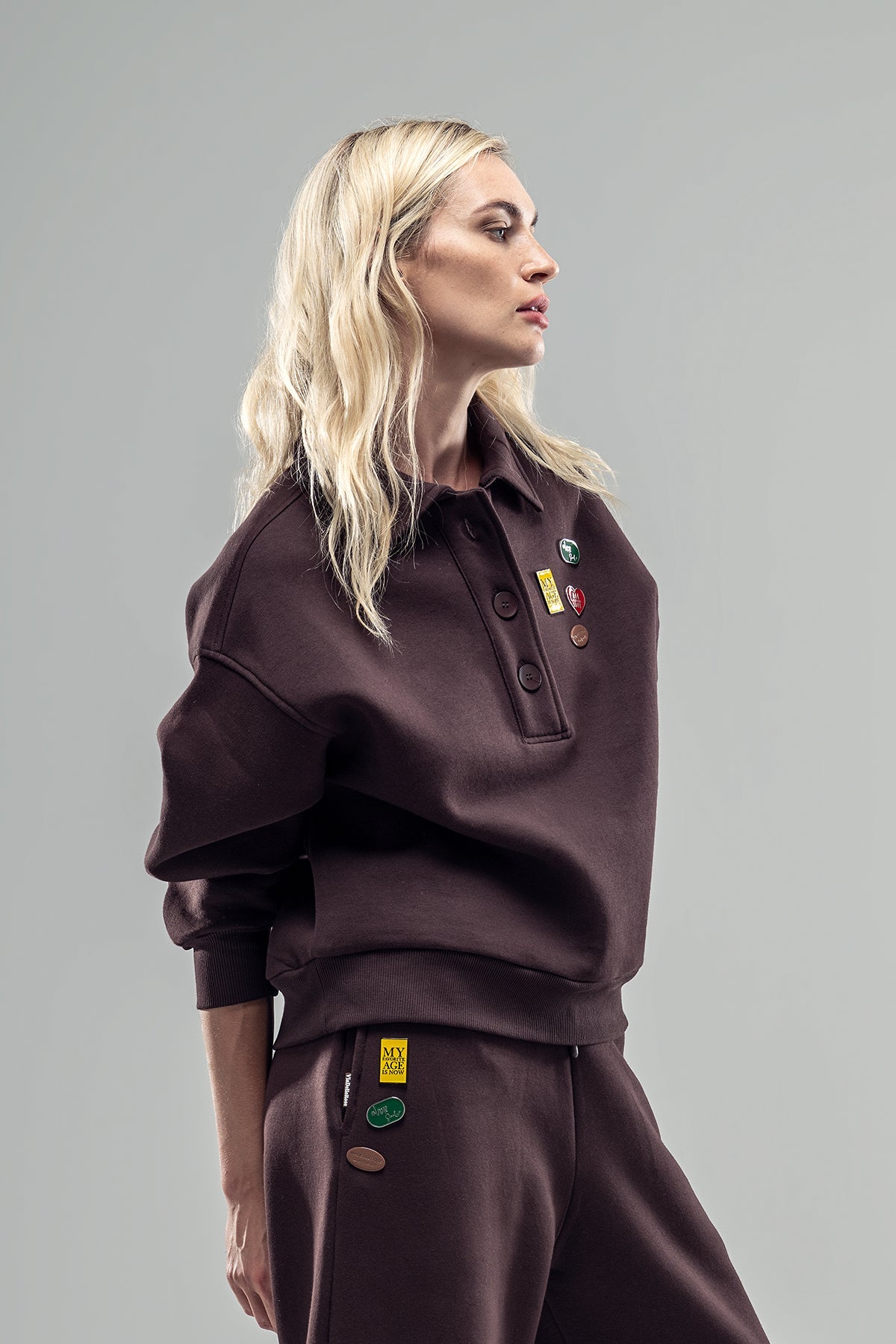 Dark Brown Sweatshirt 20288