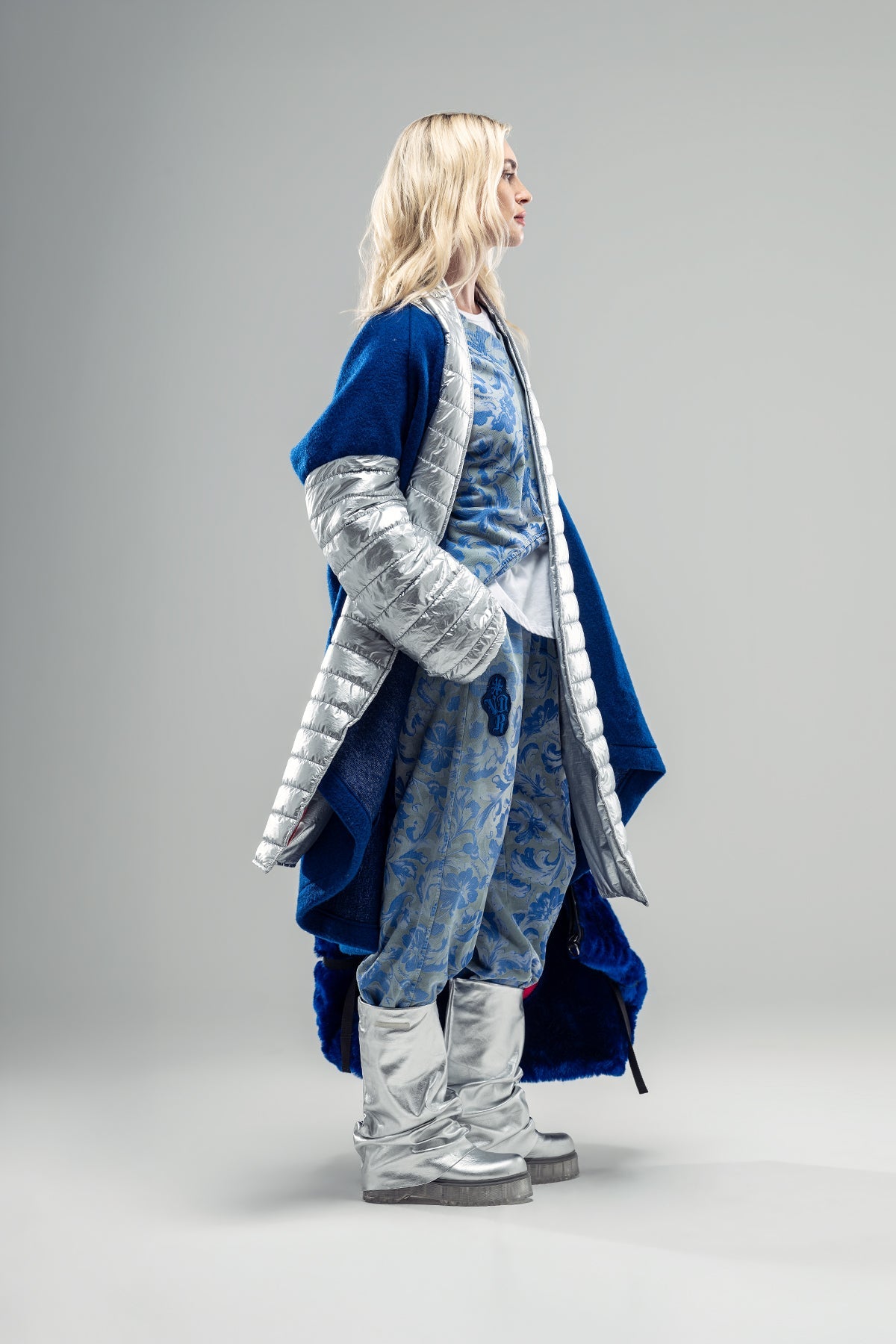 Blue Silver Cardigan 20304
