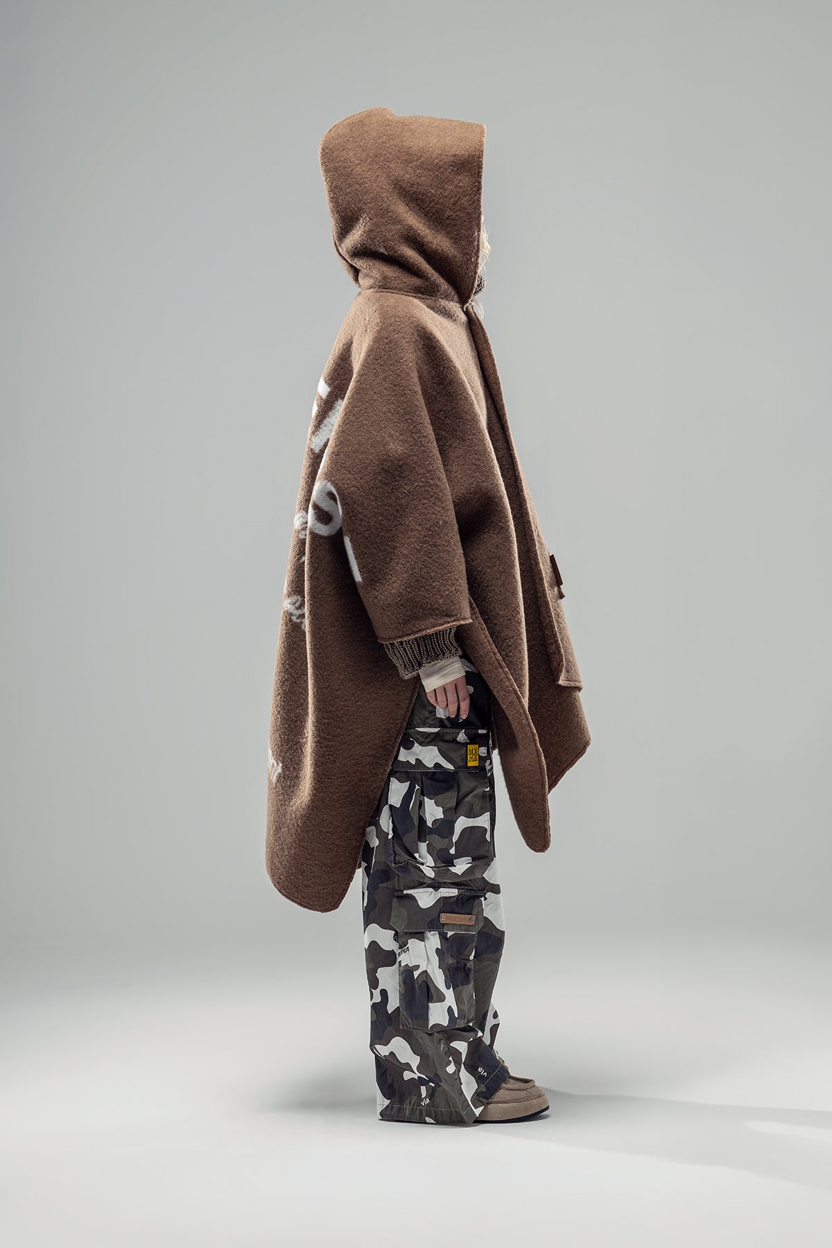 Brown Poncho 20327